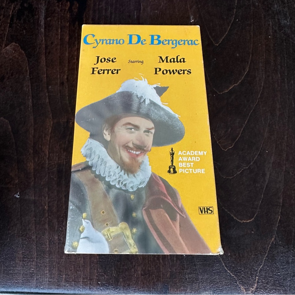 Cyrano De Bergerac VHS Tape